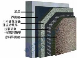 玉林无机保温砂浆墙体保温系统